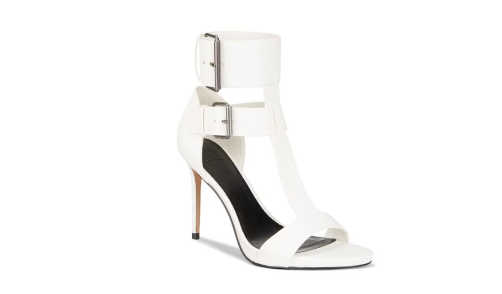 A.A.J by Aminah Zahara Double Buckle T-Strap Sandals Women's Size 7M New